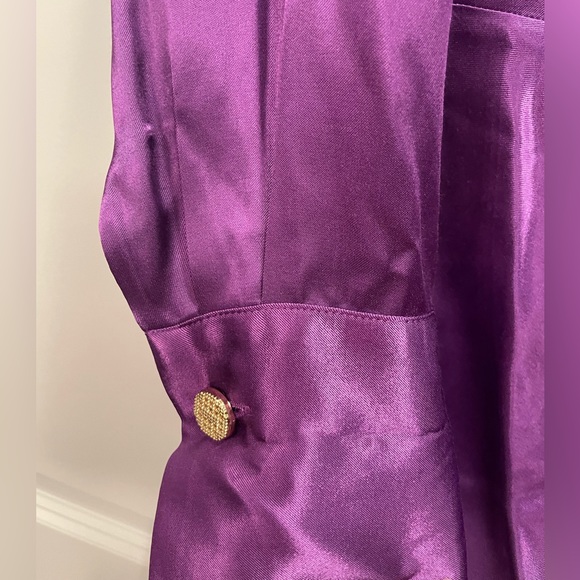 Zara silk purple dress - Picture 6 of 6